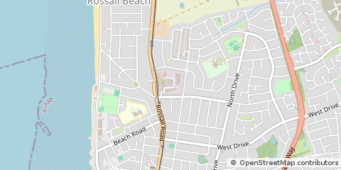 Map of Thornton-Cleveleys, Lancashire