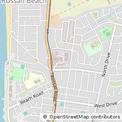 Map of Thornton-Cleveleys, Lancashire
