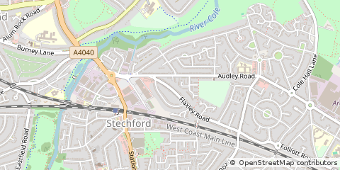 Map of Birmingham