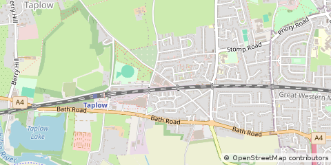 Map of Maidenhead, Berkshire