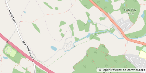 Map of Leicester