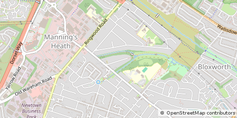 Map of Poole
