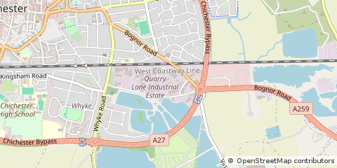 Map of Chichester