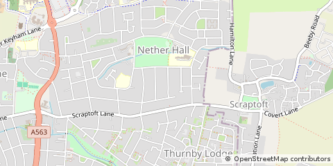 Map of Leicester