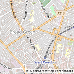 Map of Croydon