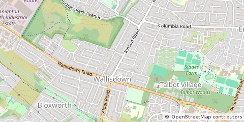 Map of Bournemouth