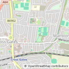 Map of Leeds