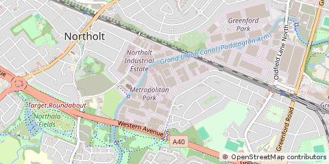 Map of Greenford
