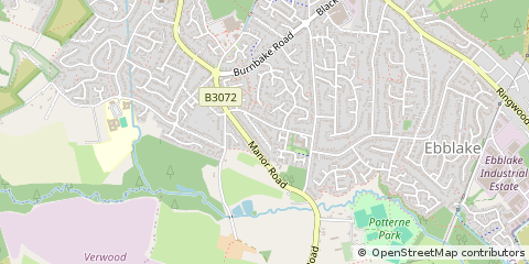 Map of Verwood