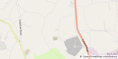 Map of Dungannon, County Tyrone