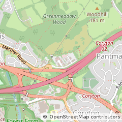 Map of Cardiff
