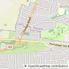 Map of Portsmouth, Hants