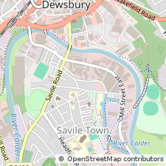 Map of Dewsbury