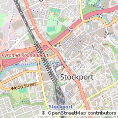 Map of Stockport