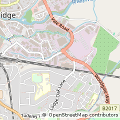Map of Tonbridge