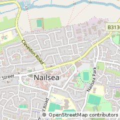 Map of Nailsea, Bristol