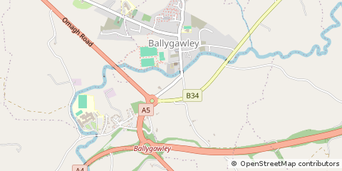 Map of Dungannon, Co. Tyrone