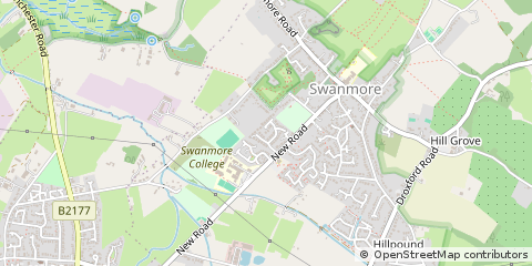 Map of Southampton, Hants