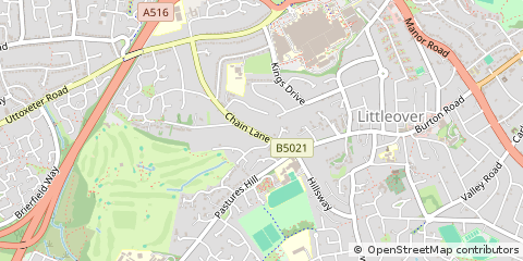 Map of Derby