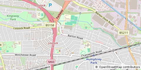 Map of Manchester