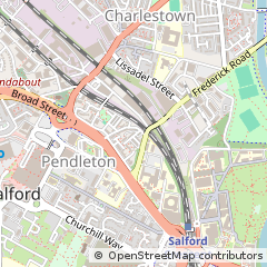 Map of Salford