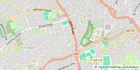 Map of Bristol