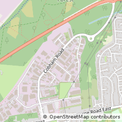 Map of Wimborne, Dorset