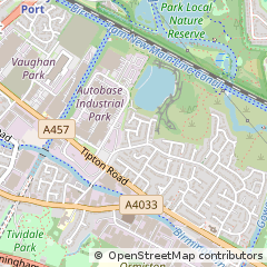 Map of Oldbury, West Midlands