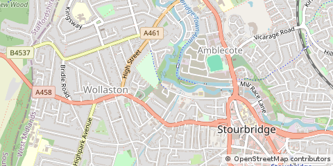 Map of Stourbridge
