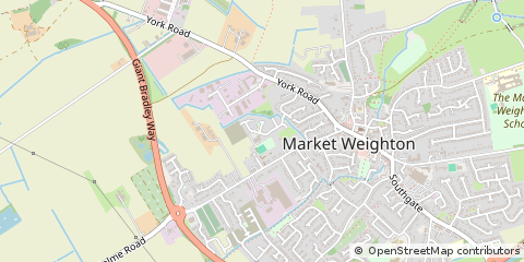 Map of York