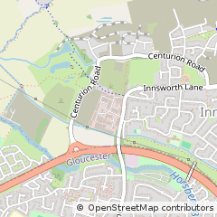Map of Gloucester, Gloucestershire