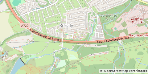Map of Edinburgh