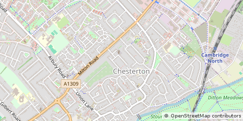 Map of Cambridge