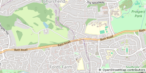 Map of Reading