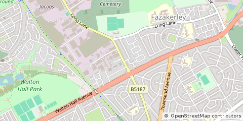 Map of Liverpool