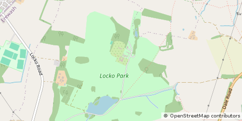 Map of Spondon, Derbyshire