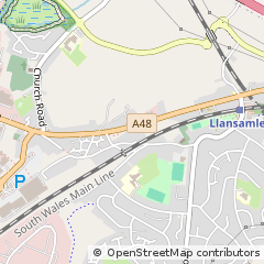 Map of Swansea