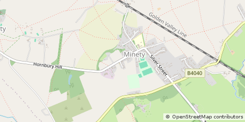 Map of Malmesbury, Wilts