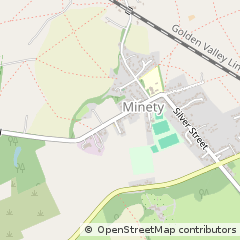 Map of Malmesbury, Wilts