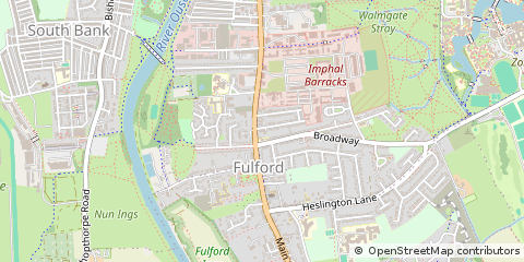 Map of York