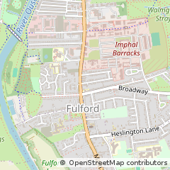 Map of York