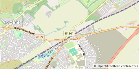 Map of Musselburgh