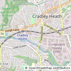 Map of West Midlands