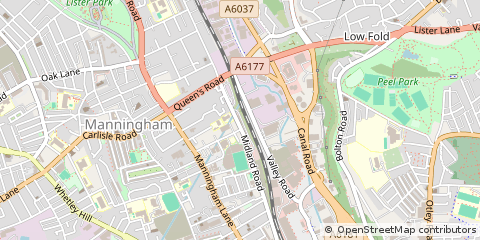 Map of Bradford
