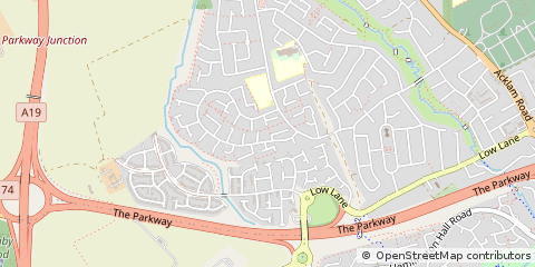 Map of Middlesbrough