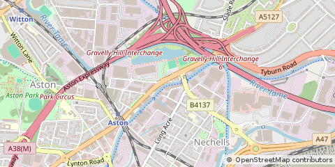 Map of Birmingham