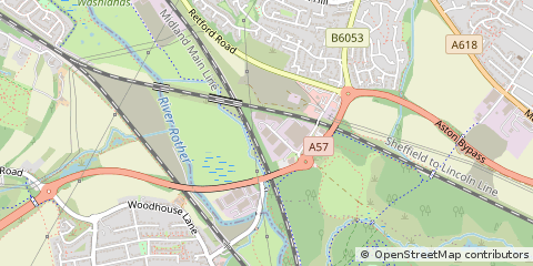 Map of Sheffield