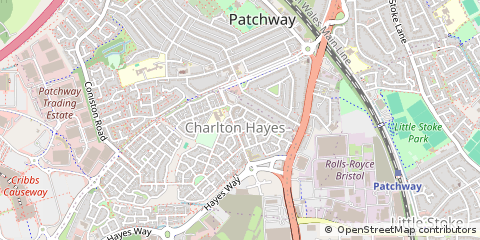 Map of Bristol
