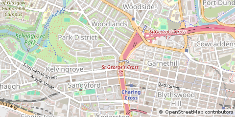 Map of Glasgow