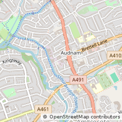 Map of Stourbridge, West Midlands